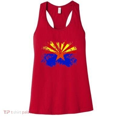 Arizona State Flag Grunge Women's Tank Top