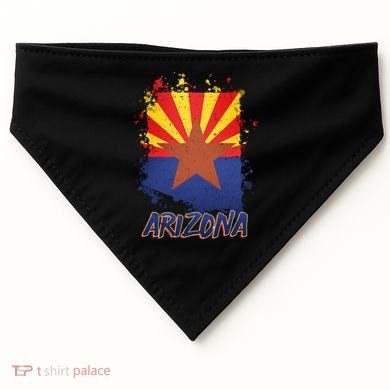 Arizona State Star Flag USA-Made Doggie Bandana