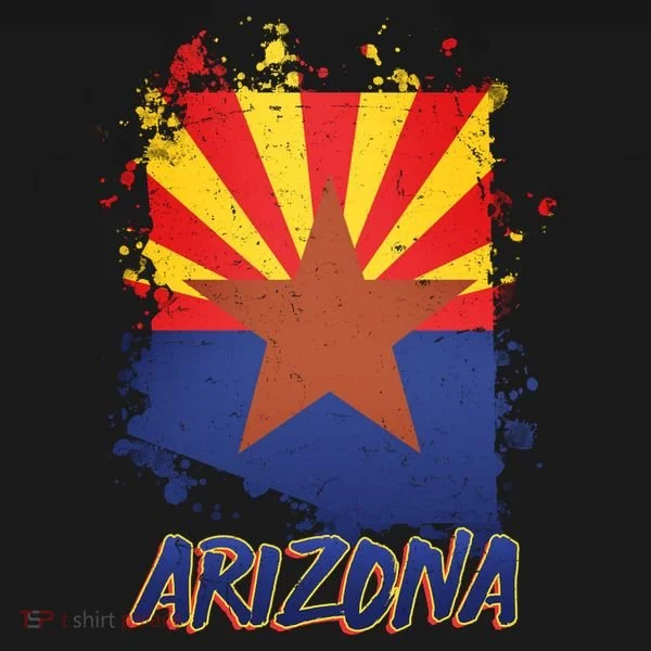 Arizona State Star Flag Bucket Hat