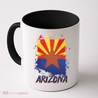 Arizona State Star Flag Coffee Mug thumb 0