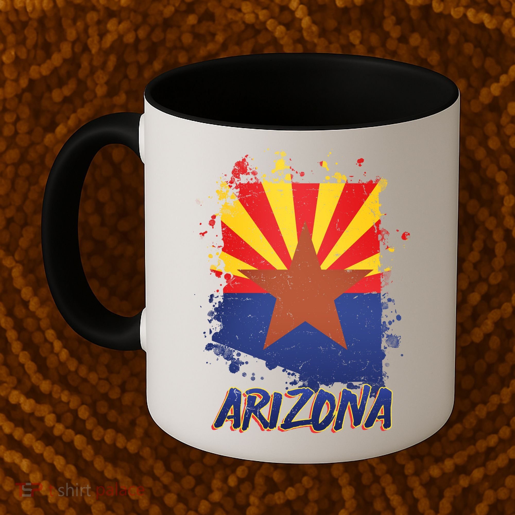 Arizona State Star Flag Coffee Mug