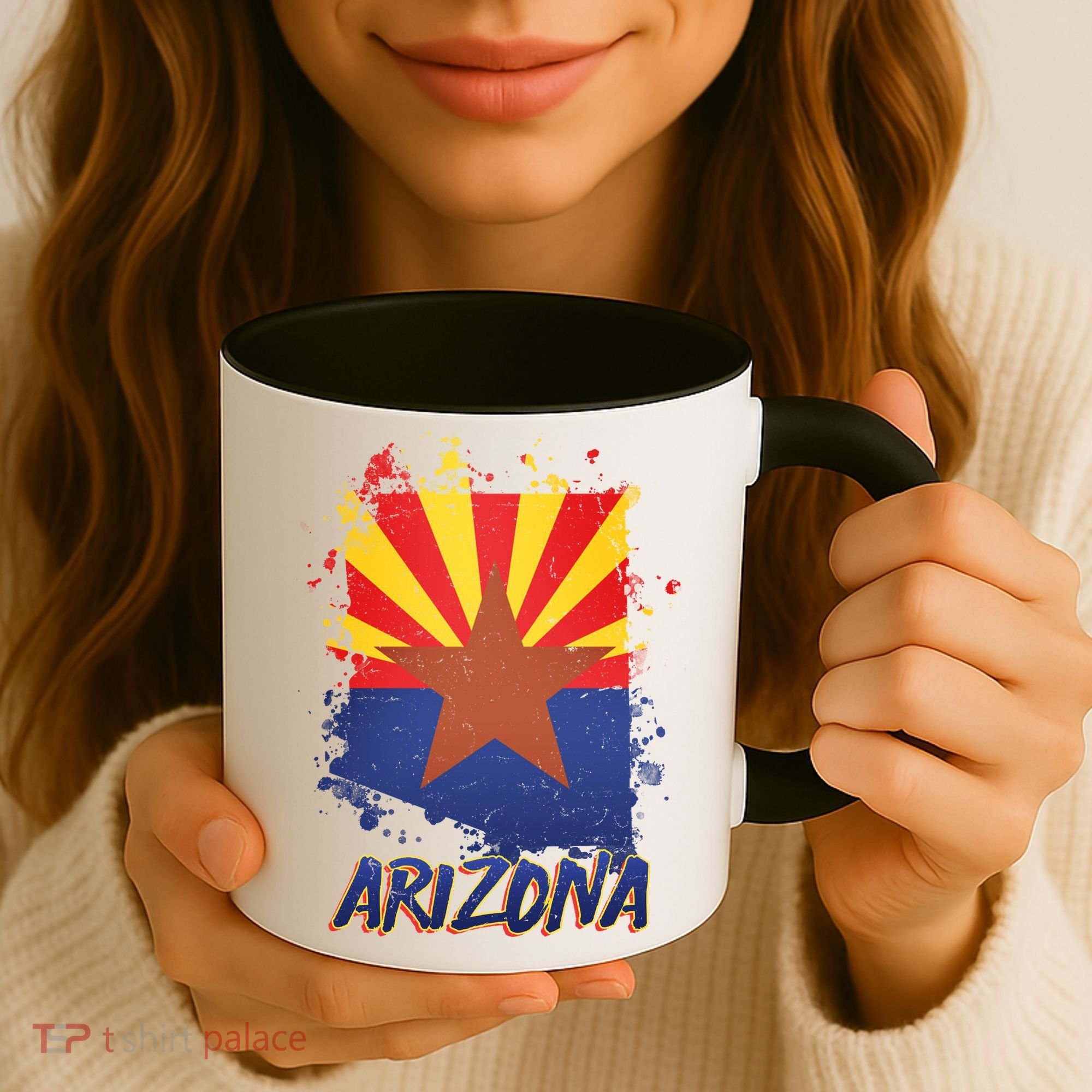 Arizona State Star Flag Coffee Mug
