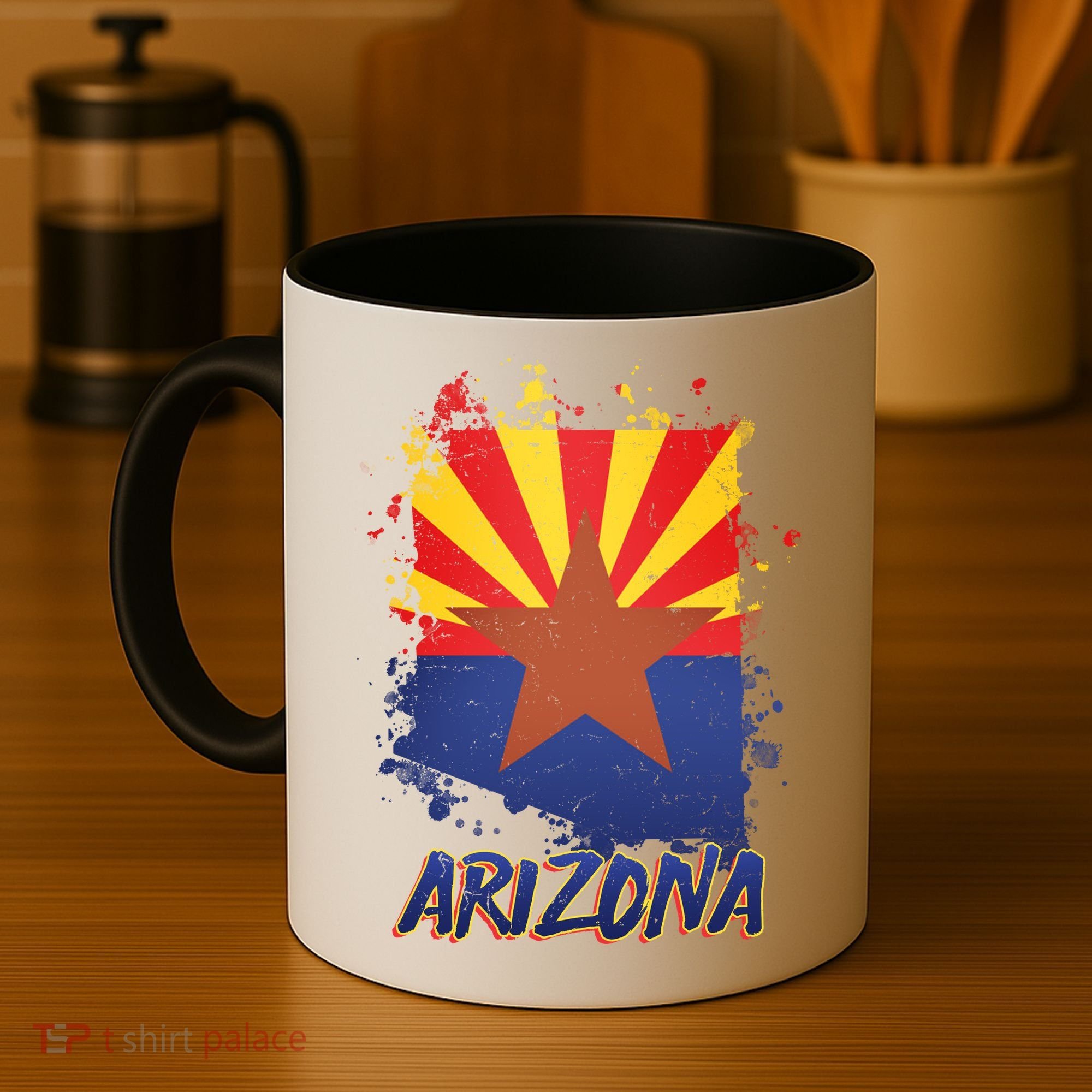 Arizona State Star Flag Coffee Mug