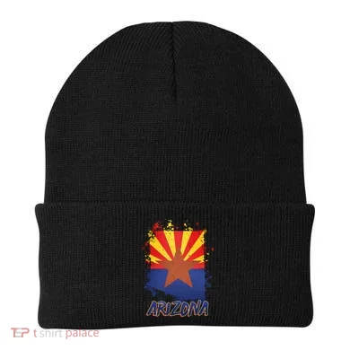 Arizona State Star Flag Beanie