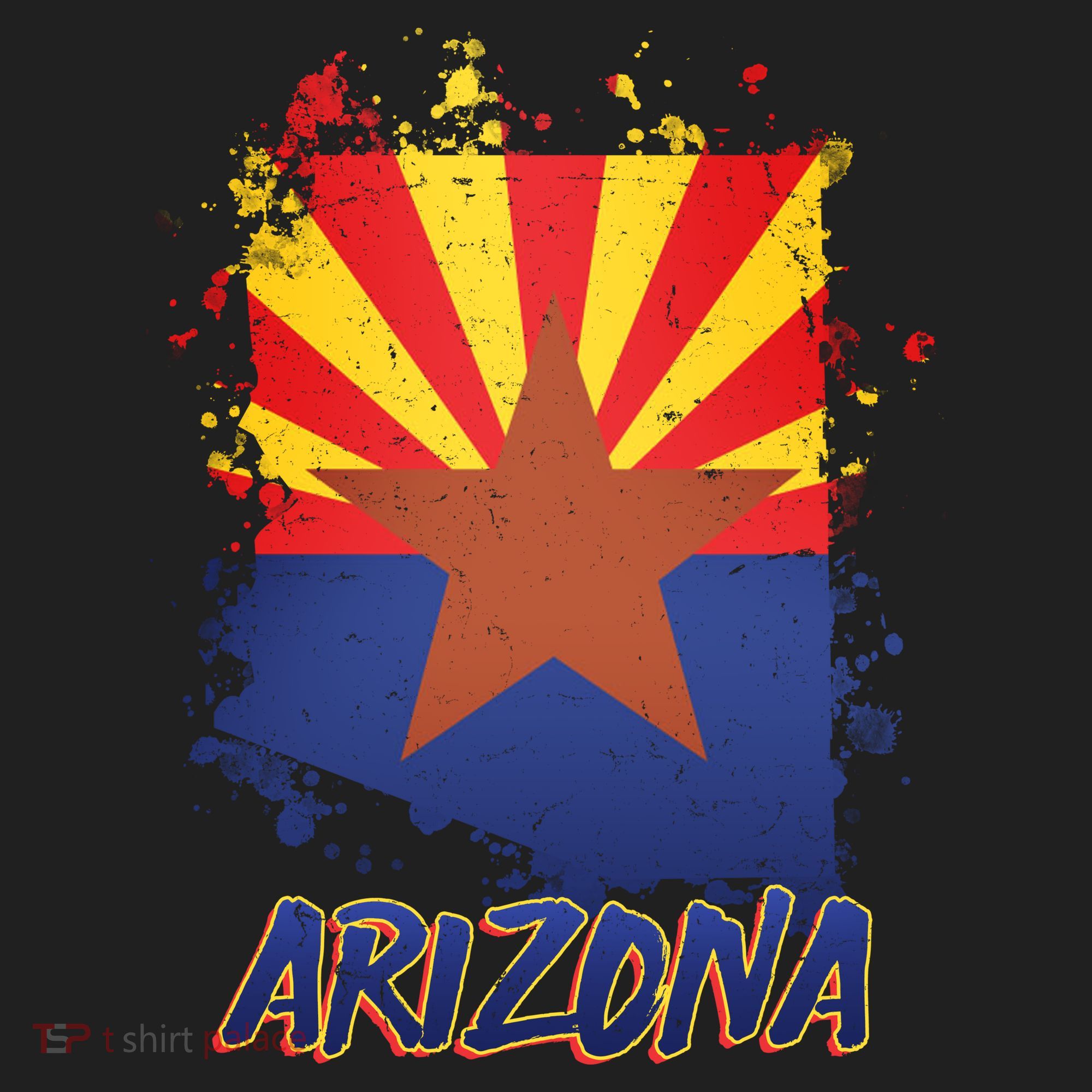 Arizona State Star Flag Beanie