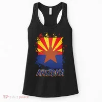 Arizona State Star Flag Women's Tank Top thumb 0