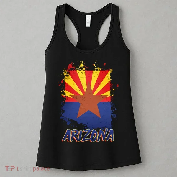 Arizona State Star Flag Women's Tank Top