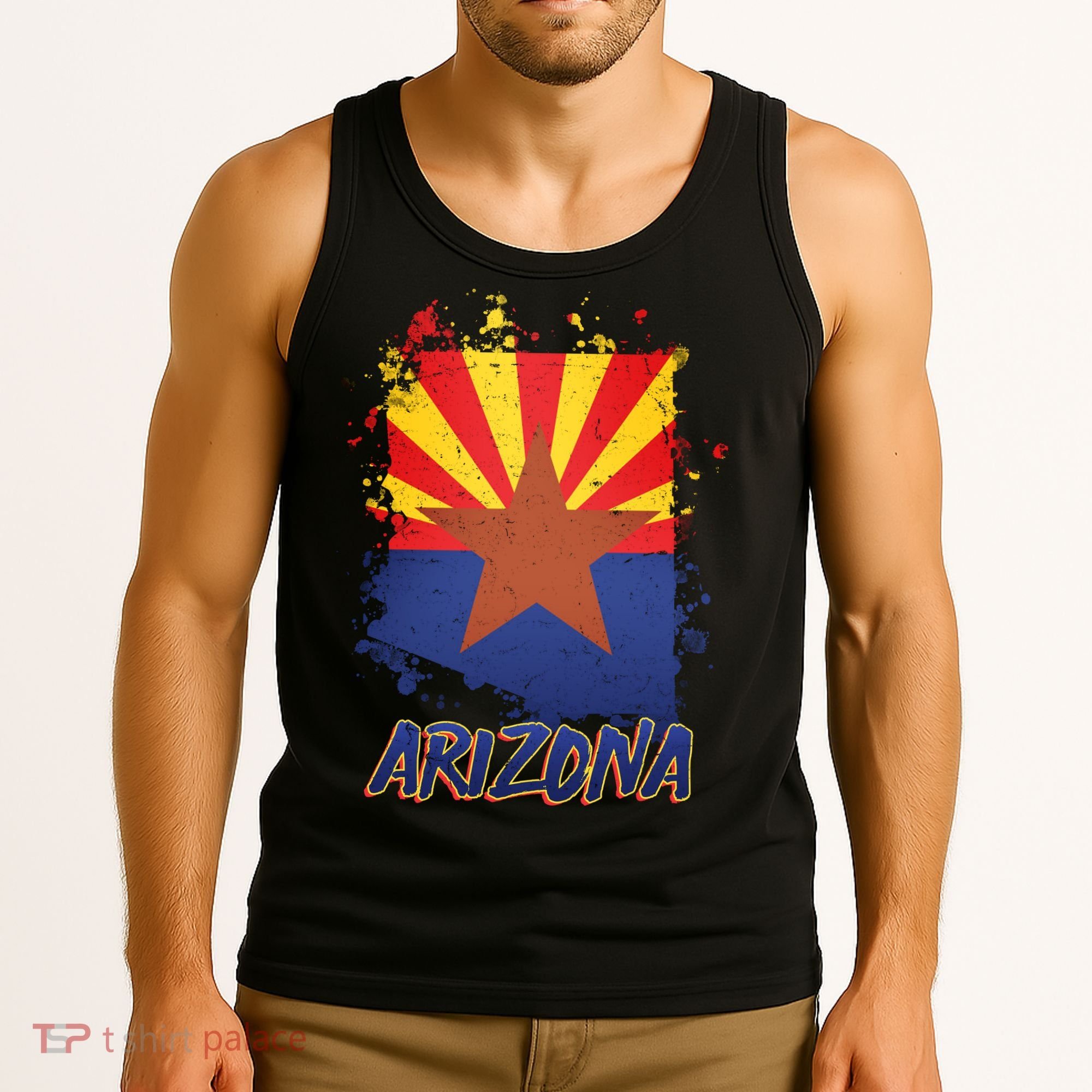 Arizona State Star Flag Tank Top