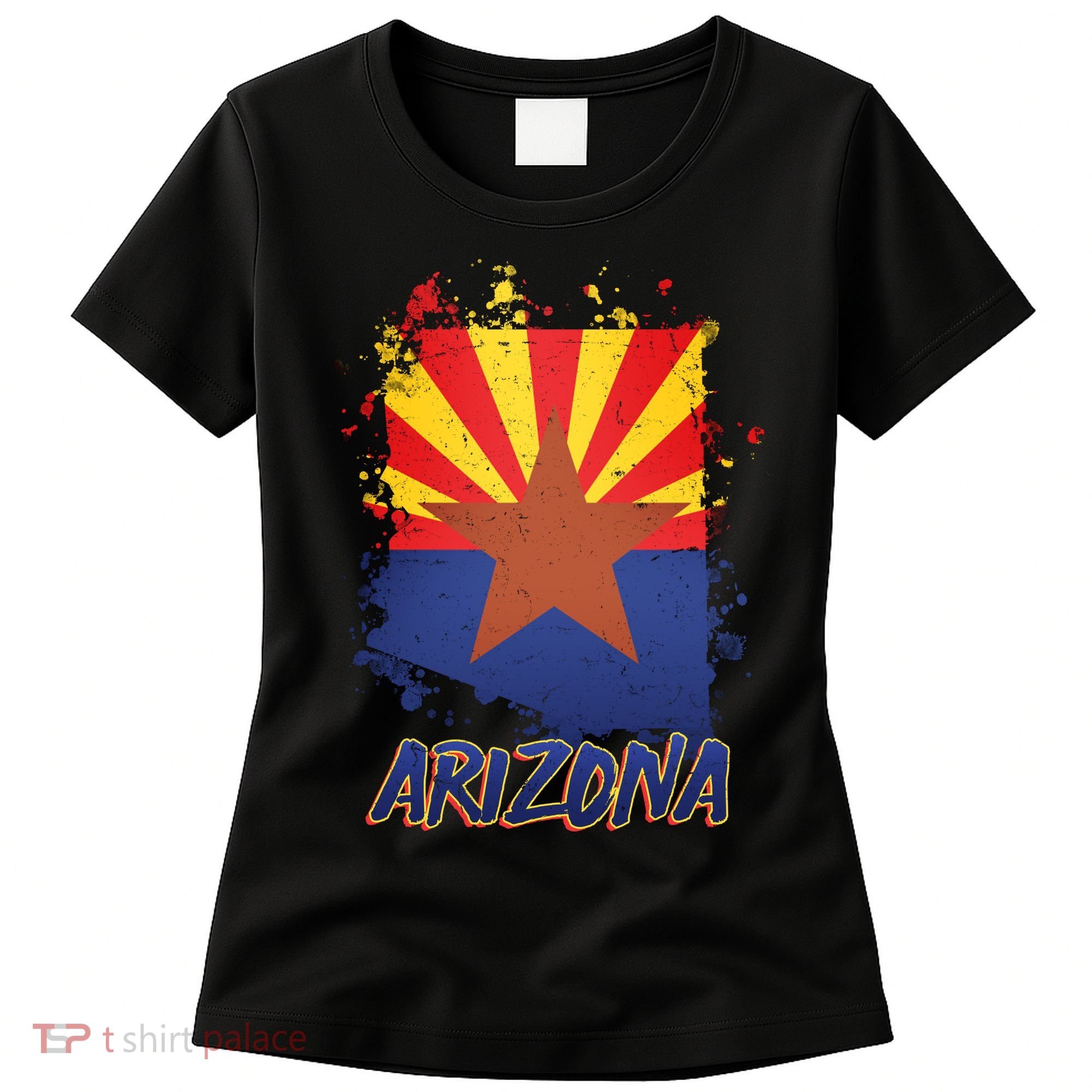Arizona State Star Flag Women's T-Shirt