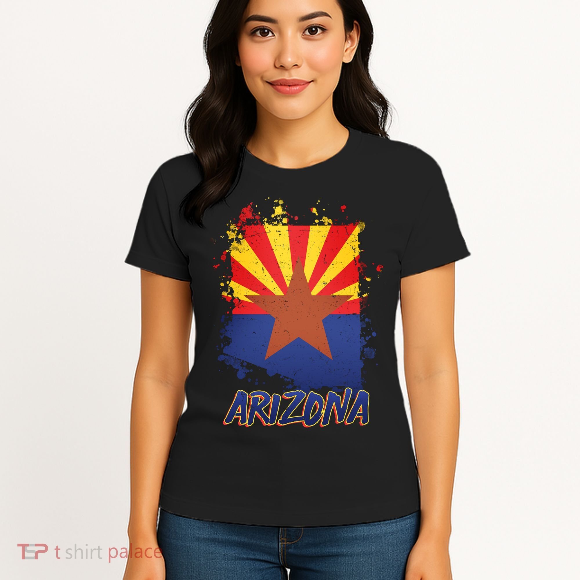 Arizona State Star Flag Women's T-Shirt