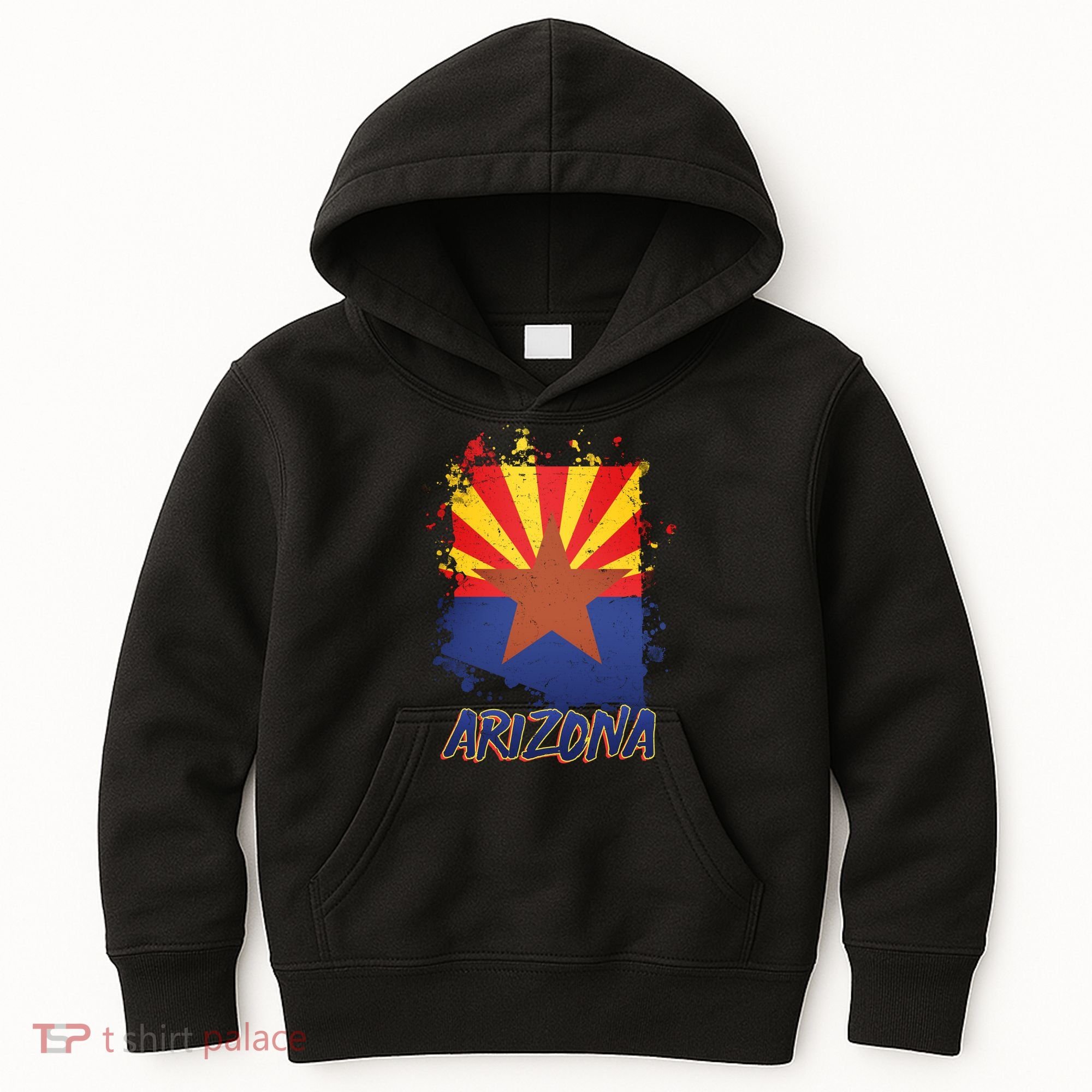 Arizona State Star Flag Kids Hoodie