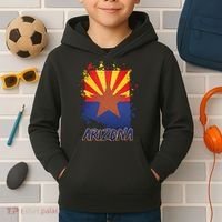 Arizona State Star Flag Kids Hoodie thumb 2