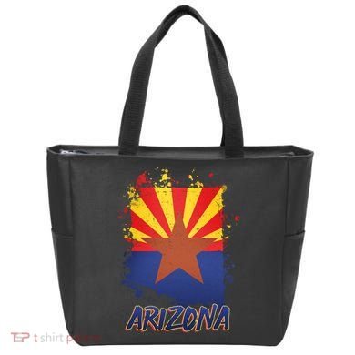 Arizona State Star Flag Tote Bag