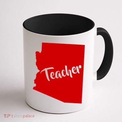 Arizona Teacher Coffee Mug back