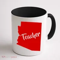 Arizona Teacher Coffee Mug thumb 1
