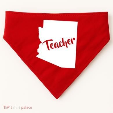 Arizona Teacher USA-Made Doggie Bandana