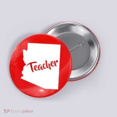 Arizona Teacher Button