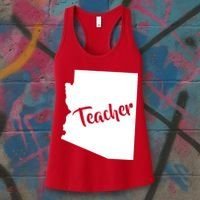 Arizona Teacher Women's Tank Top thumb 3