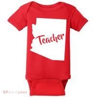 Arizona Teacher Baby Bodysuit thumb 0