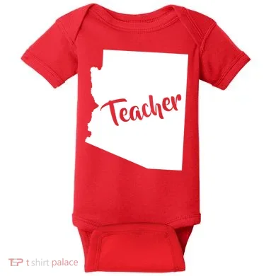 Arizona Teacher Baby Bodysuit