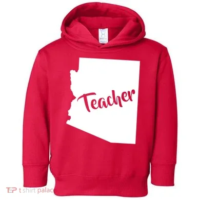 Arizona Teacher Toddler Hoodie