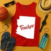 Arizona Teacher Tank Top thumb 4
