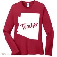 Arizona Teacher Women's Long Sleeve Shirt thumb 0
