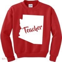 Arizona Teacher Kids Sweatshirt thumb 0