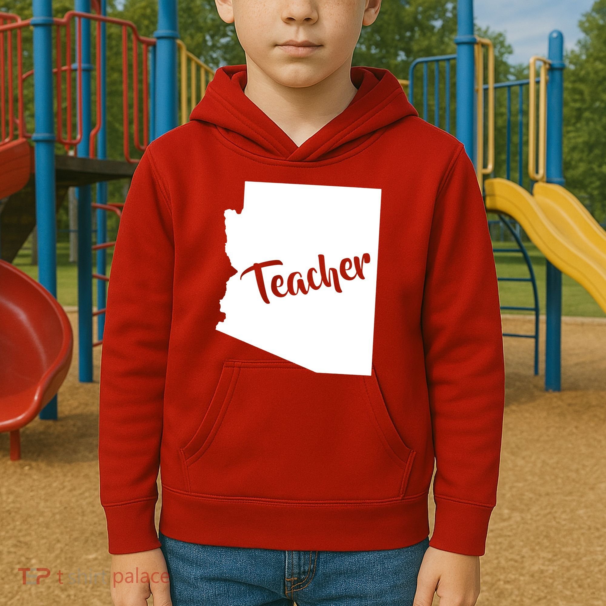 Arizona Teacher Kids Hoodie