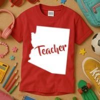 Arizona Teacher Kids T-Shirt thumb 3