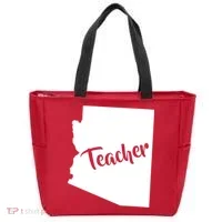 Arizona Teacher Tote Bag thumb 0