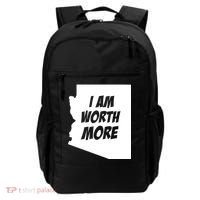 Arizona Teacher Protest I Am Worth More Backpack thumb 0