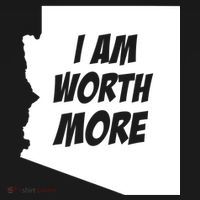Arizona Teacher Protest I Am Worth More Bucket Hat thumb 4