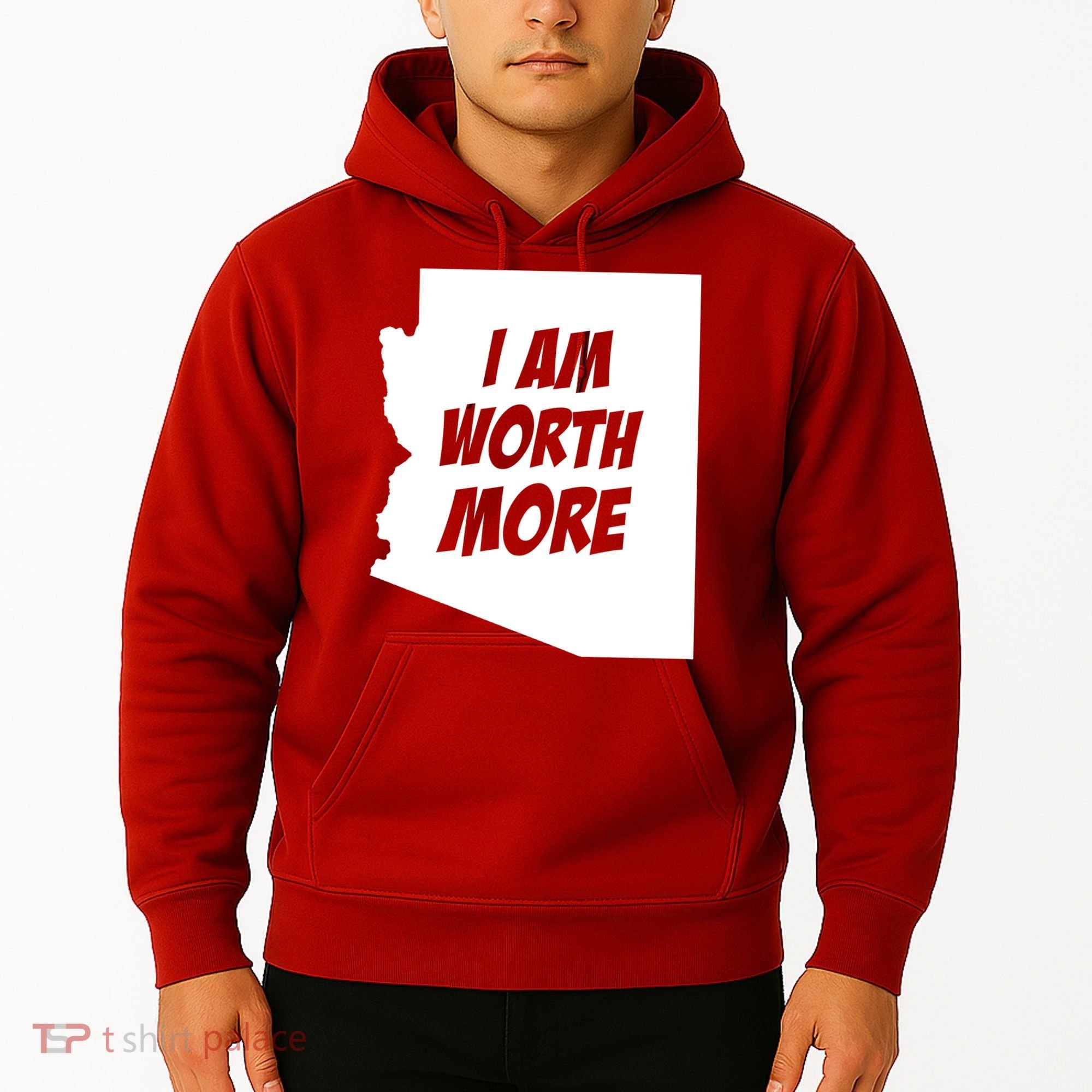 Arizona Teacher Protest I Am Worth More Hoodie