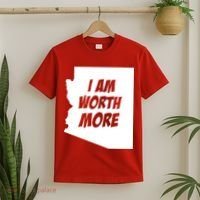 Arizona Teacher Protest I Am Worth More T-Shirt thumb 2