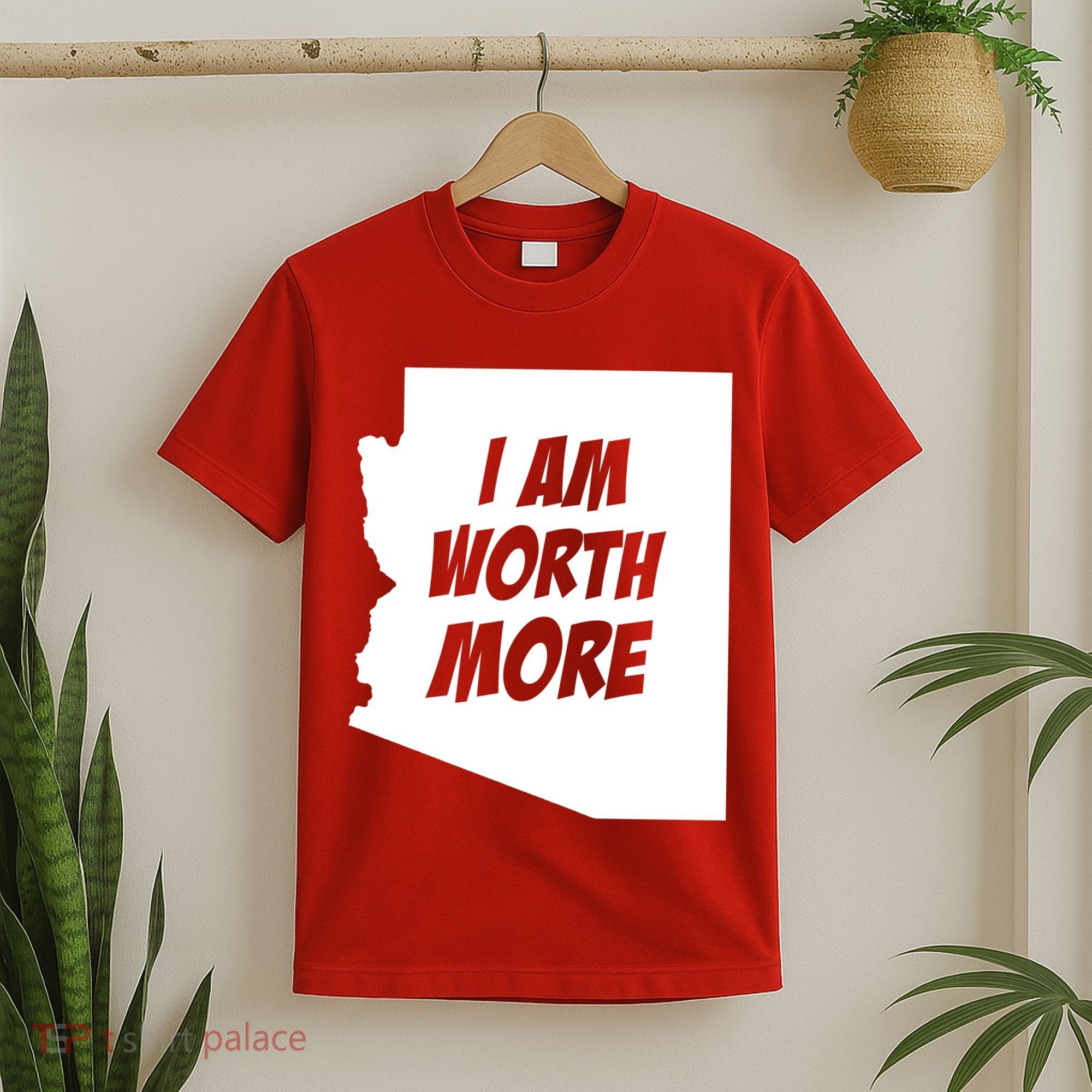 Arizona Teacher Protest I Am Worth More T-Shirt