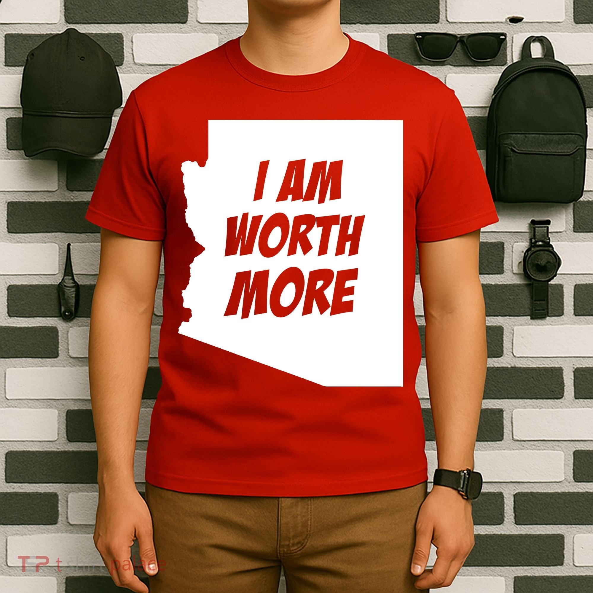 Arizona Teacher Protest I Am Worth More T-Shirt
