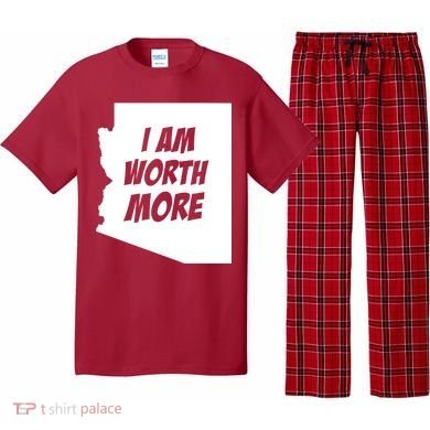 Arizona Teacher Protest I Am Worth More Pajama Set