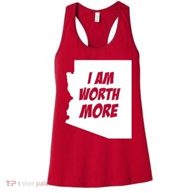 Arizona Teacher Protest I Am Worth More Women's Tank Top
