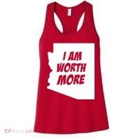 Arizona Teacher Protest I Am Worth More Women's Tank Top thumb 0