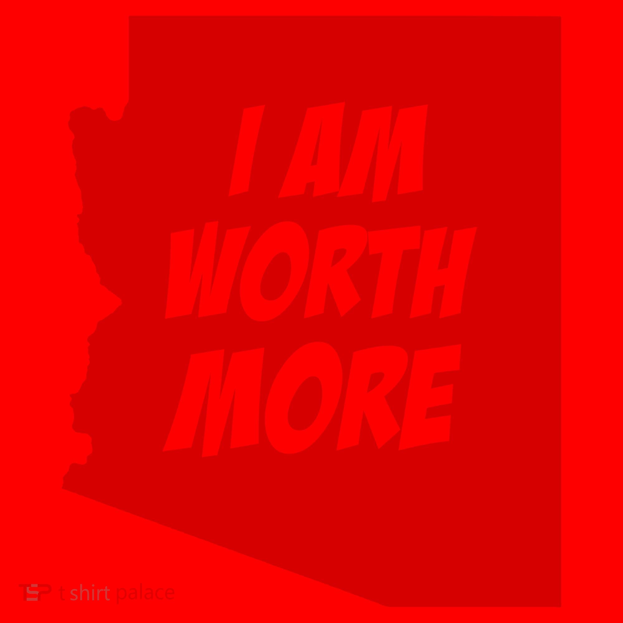 Arizona Teacher Protest I Am Worth More Santa Hat