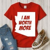 Arizona Teacher Protest I Am Worth More Women's T-Shirt thumb 3
