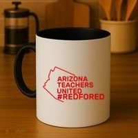 Arizona Teachers United Red For Ed #redfored Coffee Mug thumb 4
