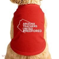 Arizona Teachers United Red For Ed #redfored Doggie Tank thumb 0