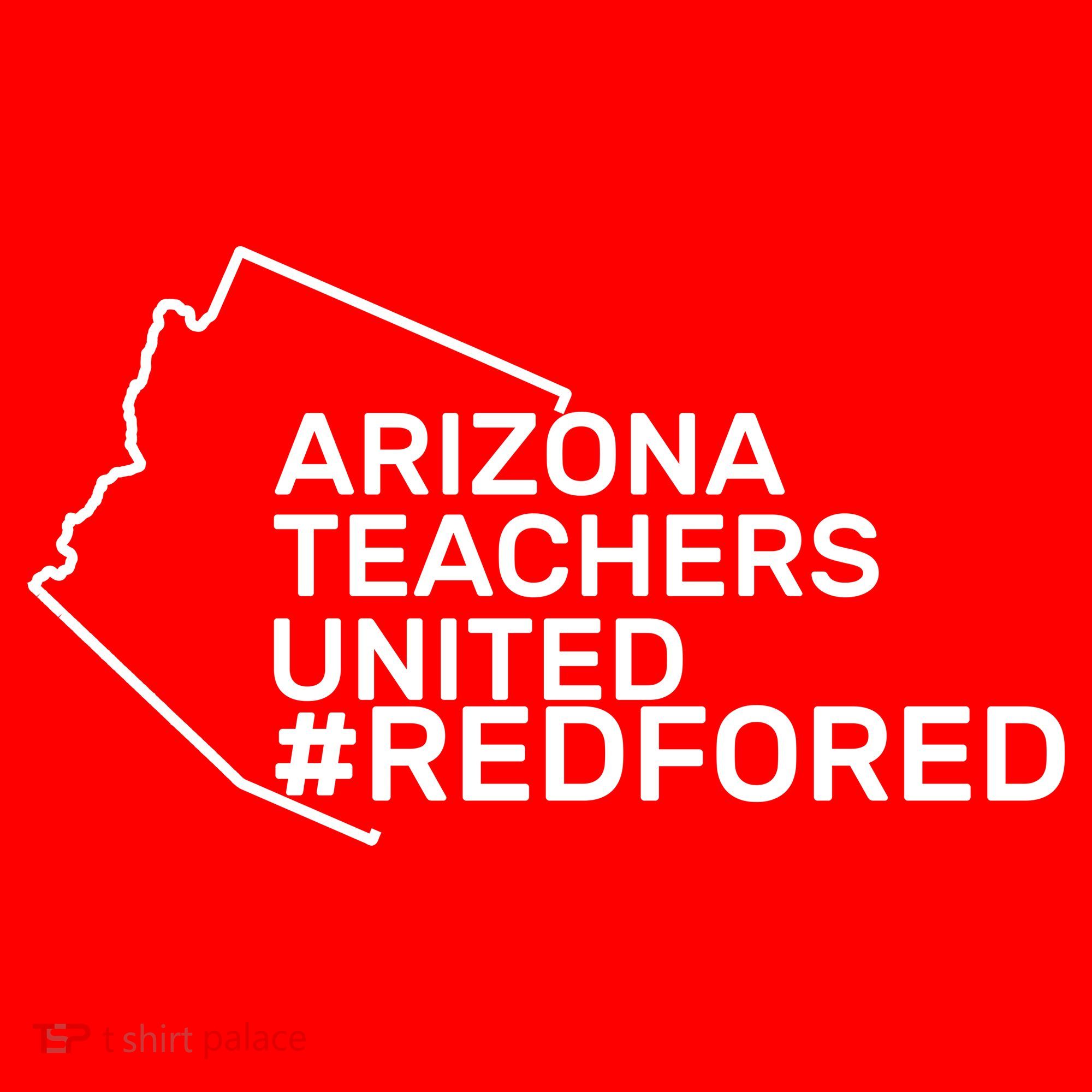 Arizona Teachers United Red For Ed #redfored Mousepad