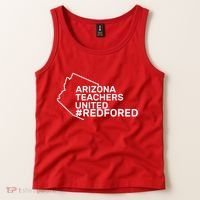 Arizona Teachers United Red For Ed #redfored Tank Top thumb 2
