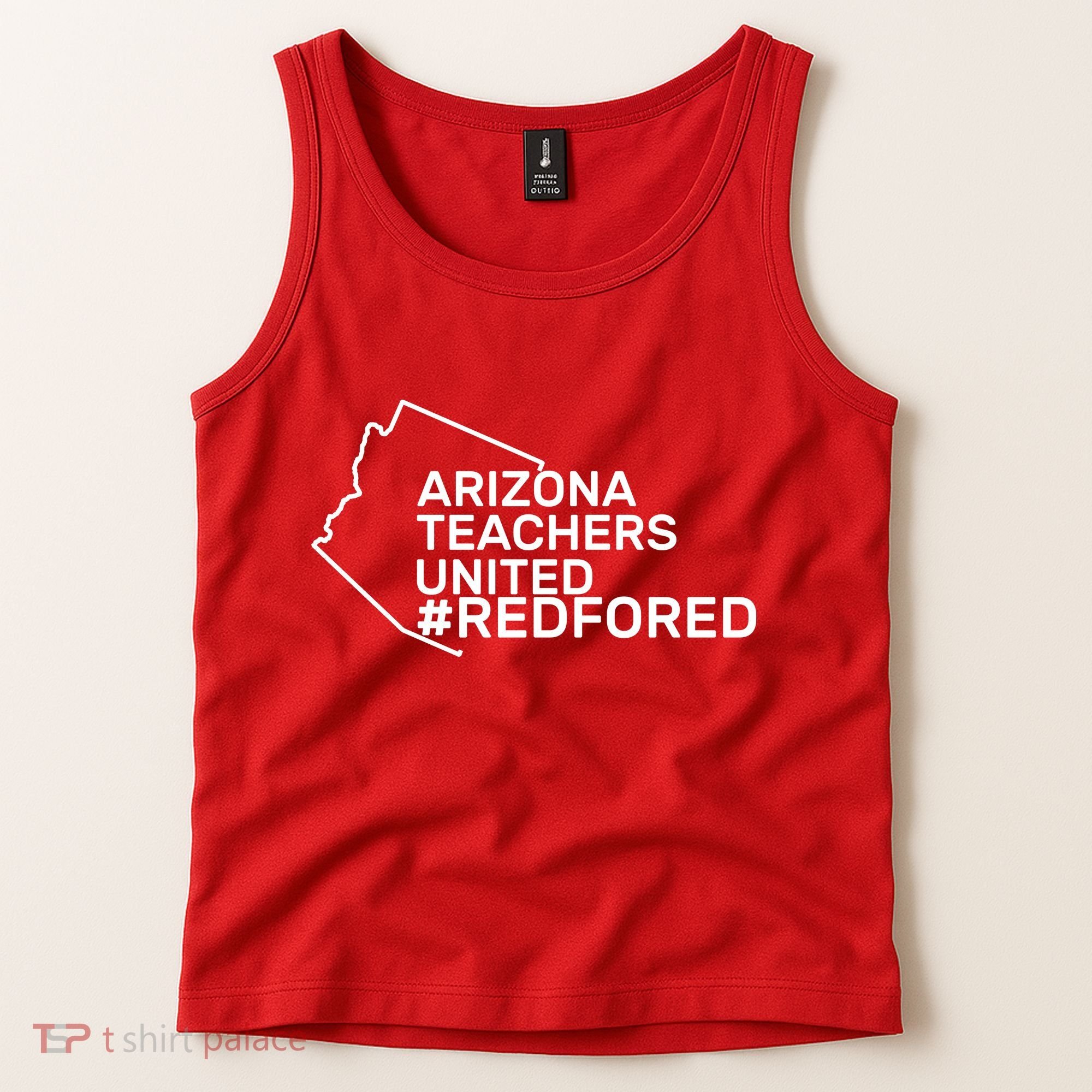 Arizona Teachers United Red For Ed #redfored Tank Top