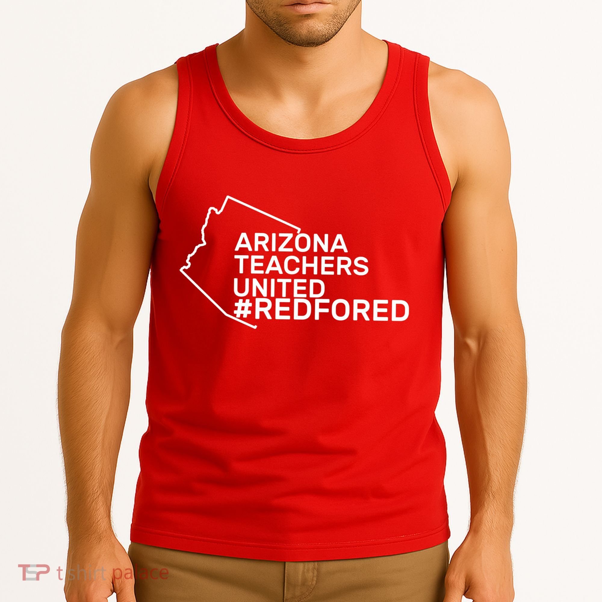 Arizona Teachers United Red For Ed #redfored Tank Top