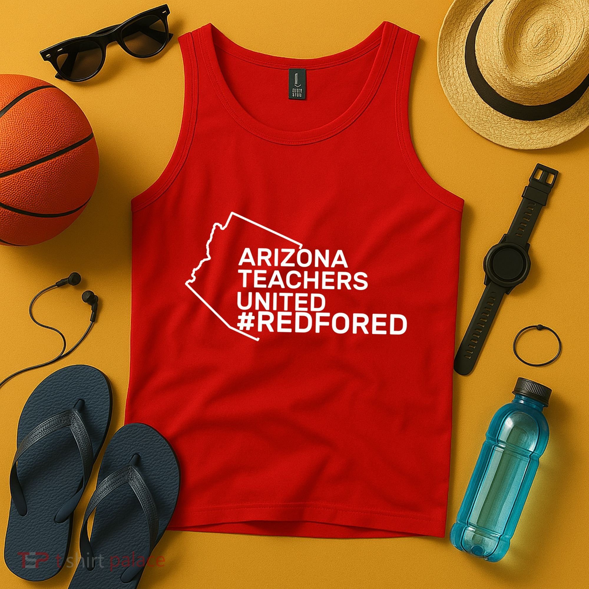 Arizona Teachers United Red For Ed #redfored Tank Top