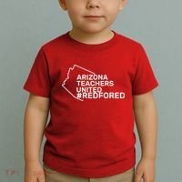 Arizona Teachers United Red For Ed #redfored Toddler T-Shirt thumb 2